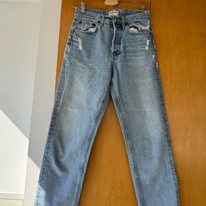 Agolde Parker Long Jeans Size 23